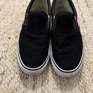 Classic Black Vans Slip-On